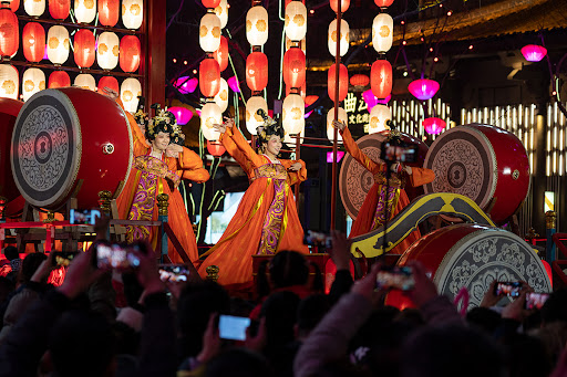 Xi'an-Street-Music-and-Band-Performances